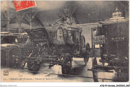 AJQP3-0301 - CAROSSE - VERSAILLES - VOITURE DU SACRE DE CHARLES X  - Other & Unclassified