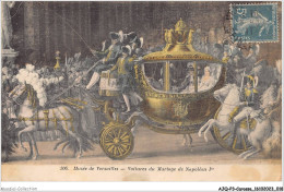 AJQP3-0280 - CAROSSE - MUSEE DE VERSAILLES - VOITURES DU MARIAGE DE NAPOLEON 1er  - Autres & Non Classés