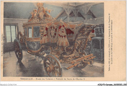 AJQP3-0276 - CAROSSE - VERSAILLES - MUSE DES VOITURES - VOITURE DU SACRE DE CHARLES X  - Autres & Non Classés