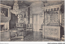 AJQP1-0134 - ARCHITECTURE - PAU - INTERIEUR DU CHATEAU - CHAMBRE A COUCHER D'HENRI IV  - Châteaux