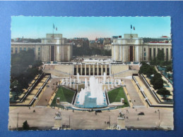 Paris - Le Palais De Chaillot - Les Grandes Eau - Cachet Oblitération Croix Rouge - Autres Monuments, édifices