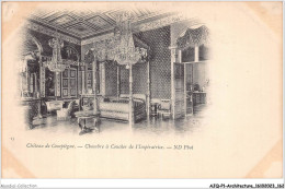 AJQP1-0082 - ARCHITECTURE - CHÂTEAU DE COMPIEGNE - CHAMBRE A COUCHER DE L'IMPERATRICE  - Châteaux