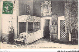 AJQP1-0032 - ARCHITECTURE - CHATEAU DE CHAUMONT-SUR-LOIRE - CHAMBRE DE DIANE DE POITIERS  - Châteaux