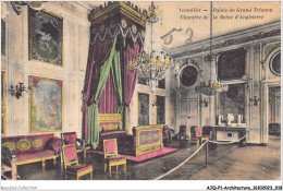 AJQP1-0010 - ARCHITECTURE - VERSAILLES - PALAIS DU GRAND-TRIANON - CHAMBRE DE LA REINE D'ANGLETERRE  - Châteaux