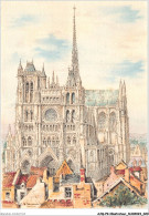 AJQP9-0849 - ILLUSTRATEUR - AMIENS - LA CATHEDRALE - VUE DU BEFFROI  - Sonstige & Ohne Zuordnung