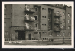 AK Wien, Gemeindebau Goethe-Hof Mit Granateinschlägen  - Andere & Zonder Classificatie