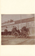 VOITURE ANCÊTRE - Ville Normandie, Nord France (photo Années 1900, Format 7,8cm X 8,5cm) - Automobile