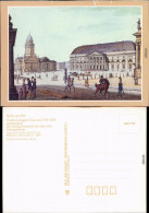 Berlin Berlin Um 1820 - Der Gendarmenmarkt Mit Dem Konzerthaus  Aquarell 1989 - Mitte