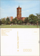 Ansichtskarte Mitte Berlin Rotes Rathaus 1988 - Mitte