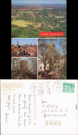 Görlitz Zgorzelec Panorama-Ansichten Und Landeskrone Mit HOG Burghof G1987 - Görlitz
