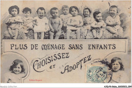 AJQP6-0578 - BEBE -PLUS DE MENAGE SANS ENFANTS  - Bébés