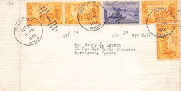 LETTRE. USA. 22 SEPT 1950. CANTON OHIO. POUR FRANCE - Brieven En Documenten