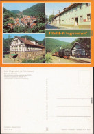 Ilfeld Wiegersdorf Panorama-Ansicht, Haus Krone,  FDGB,  Bahnhof Netzkater 1983 - Sonstige & Ohne Zuordnung