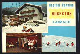 AK Hippach, Laimach, Gasthof Pension Hubertus, Bes. Georg Troppmair  - Andere & Zonder Classificatie