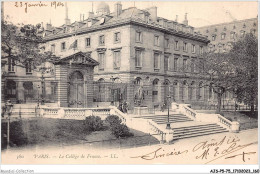 AJSP5-75-0484 - PARIS - Le Collège De France - Enseignement, Ecoles Et Universités