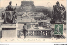 AJSP5-75-0468 - PARIS - Vue Vers Le Champ De Mars Prise Du Trocadéro - Champs-Elysées