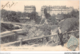 AJSP5-75-0444 - PARIS - Les Buttes Chaumont - La Seine Et Ses Bords