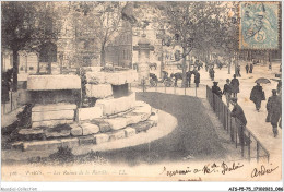 AJSP5-75-0447 - PARIS - Les Ruines De La Bastille - Sonstige Sehenswürdigkeiten