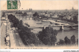 AJSP5-75-0440 - PARIS - Vue Sur La Seine Prise Du Pavillon De Flore - La Seine Et Ses Bords