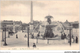 AJSP5-75-0419 - PARIS - La Place De La Concorde - Piazze