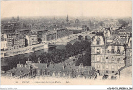 AJSP5-75-0417 - PARIS - Panorama Des Huit-ponts - Panoramic Views
