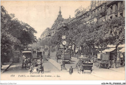 AJSP4-75-0378 - PARIS - Boulevard Des Italiens - Places, Squares