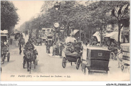 AJSP4-75-0360 - PARIS - Le Boulevard Des Italiens - Squares