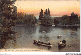 AJSP4-75-0346 - LE BOIS DE VINCENNES - Le Lac Daumesnil - La Seine Et Ses Bords