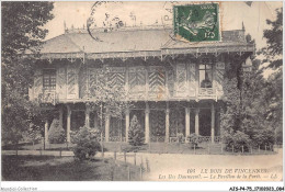 AJSP4-75-0345 - LE BOIS DE VINCENNES - Les îles Daumesnil - Le Pavillon De La Forêt - Die Seine Und Ihre Ufer