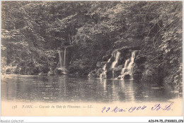 AJSP4-75-0341 - PARIS - Cascade Du Bois De Vincennes - De Seine En Haar Oevers