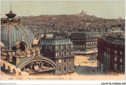 AJSP4-75-0338 - PARIS - Vue Sur Montmartre - Prise De L'opéra - Sacré Coeur