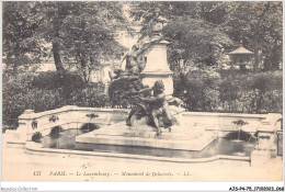 AJSP4-75-0337 - PARIS - Le Luxembourg - Monument De Delacroix - Andere Monumenten, Gebouwen