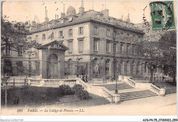 AJSP4-75-0330 - PARIS - Le Collège De France - Education, Schools And Universities