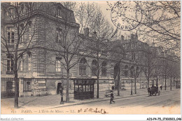 AJSP4-75-0326 - PARIS - L'ecole Des Mines - Onderwijs, Scholen En Universiteiten
