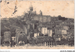 AJSP4-75-0319 - PARIS - Montmartre Et Le Sacré-coeur  - Sacré Coeur