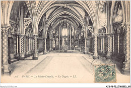 AJSP3-75-0298 - PARIS - La Sainte-chapelle - La Crypte - Iglesias