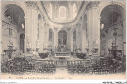 AJSP3-75-0289 - PARIS - L'église Saint-sulpice - Le Choeur - Iglesias