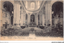 AJSP3-75-0295 - PARIS - L'église Saint-sulpice - Le Choeur - Chiese