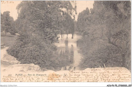 AJSP3-75-0281 - PARIS - Parc De Montsouris - Le Lac - Parchi, Giardini