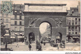 AJSP3-75-0264 - PARIS - La Porte-saint-martin - Places, Squares