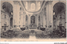 AJSP3-75-0255 - PARIS - L'église Saint-sulpice - Le Choeur - Eglises