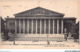 AJSP3-75-0253 - PARIS - La Chambre Des Députés - Façade Donnant Sur Le Quai D'orsay - Andere Monumenten, Gebouwen