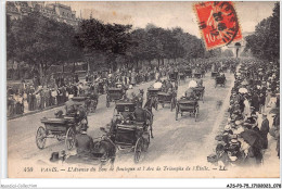 AJSP3-75-0242 - PARIS - L'avenue Du Bois De Boulogne Et L'arc De Triomphe De L'étoile - Triumphbogen
