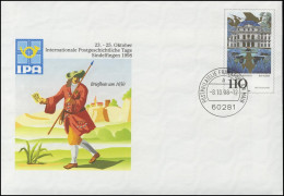 USo 4 Sindelfingen Briefbote IPA 1998, VS-O Frankfurt 8.10.98 - Covers - Mint