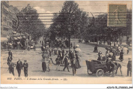 AJSP3-75-0225 - PARIS - L'avenue De La Grande-armée - Piazze