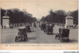 AJSP3-75-0223 - PARIS - L'avenue Des Champs-elysées Et Les Chevaux De Marly - Champs-Elysées