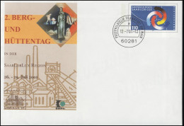 USo 29 SAMOLUX 2001 Bergmannsfahne, VS-O Frankfurt 12.7.01 - Briefomslagen - Ongebruikt