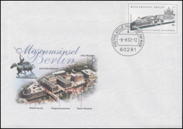 USo 41Y Museumsinsel Berlin 2002, VS-O Frankfurt 8.8.2002 - Enveloppes - Neuves