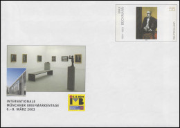 USo 54 MÜNCHEN 2003 Und Max Beckmann, Postfrisch - Briefomslagen - Ongebruikt
