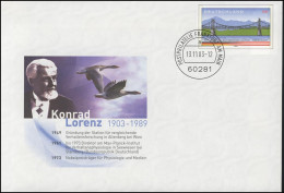 USo 63 Konrad Lorenz 2003, VS-O Frankfurt 13.11.03 - Covers - Mint